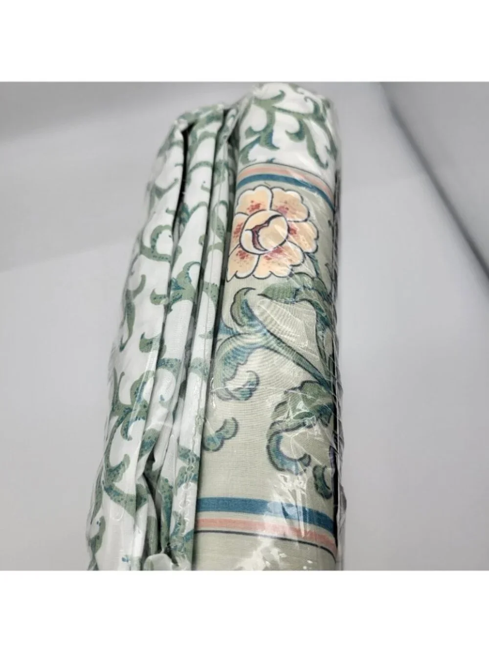Vintage Empress Garden 4 piece queen sheet set Dream Styles USA Made NOS Sealed